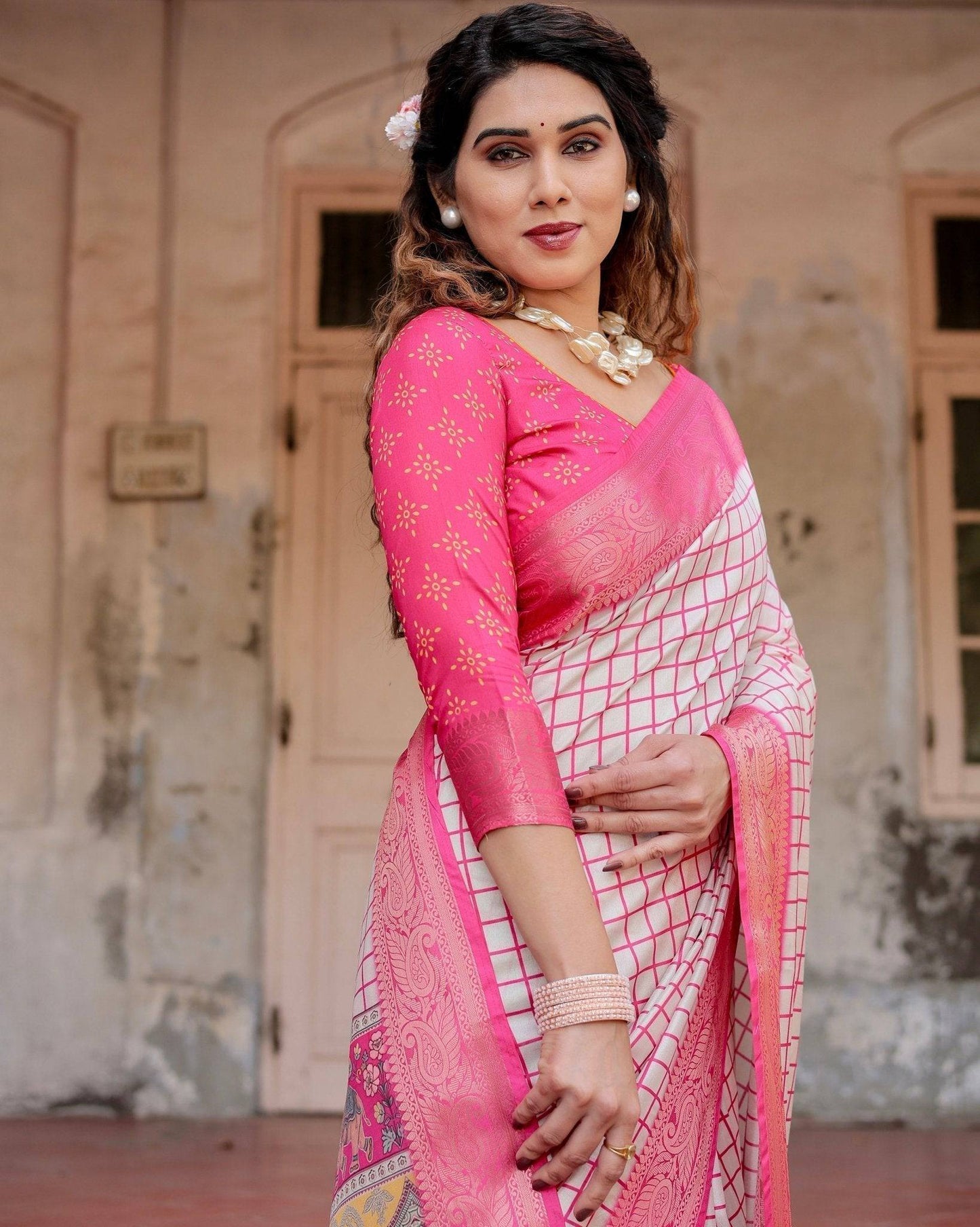 ARUNIMA TUSSAR SILK SAREE