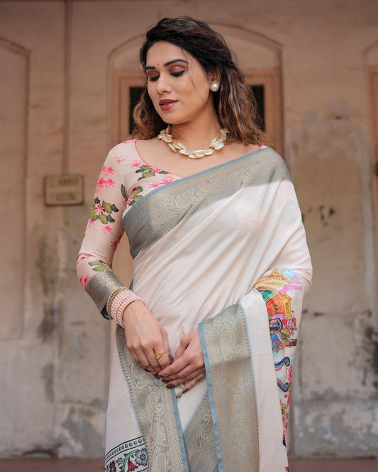 ARUNIMA TUSSAR SILK SAREE