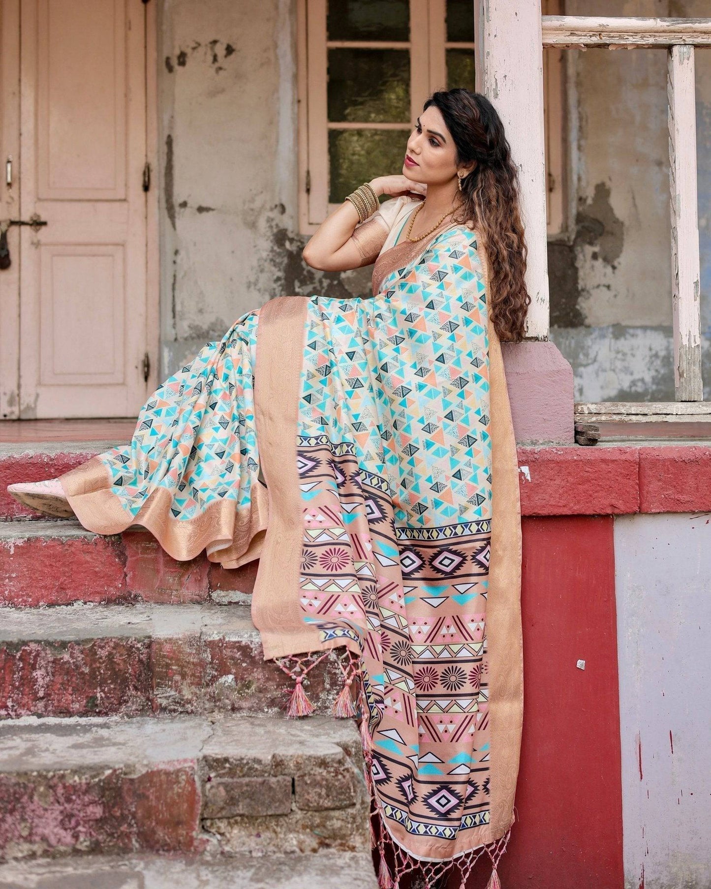 ARUNIMA TUSSAR SILK SAREE