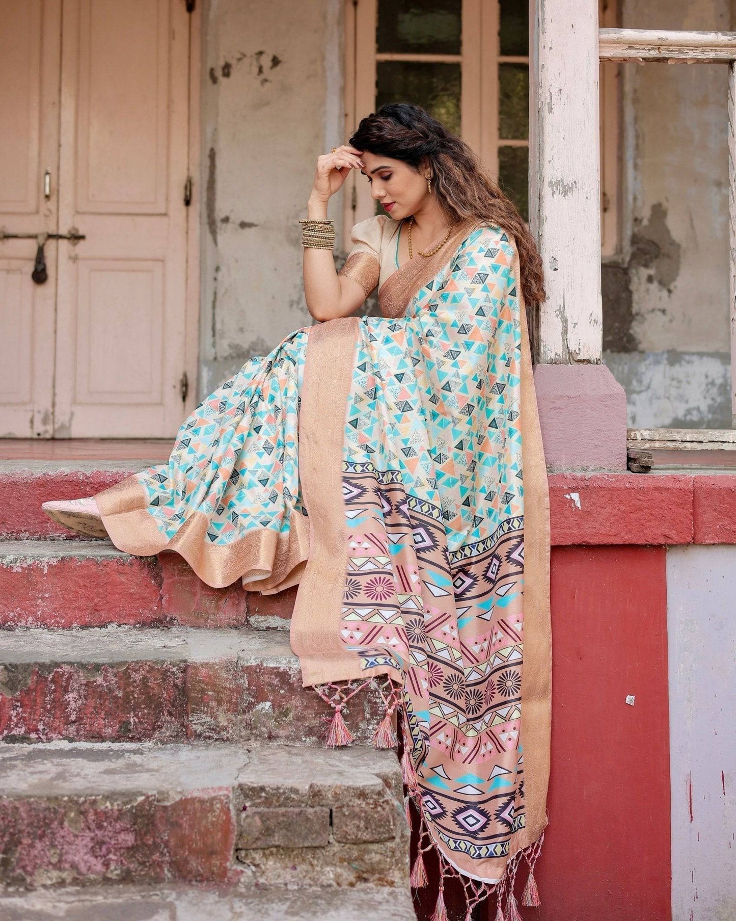 ARUNIMA TUSSAR SILK SAREE
