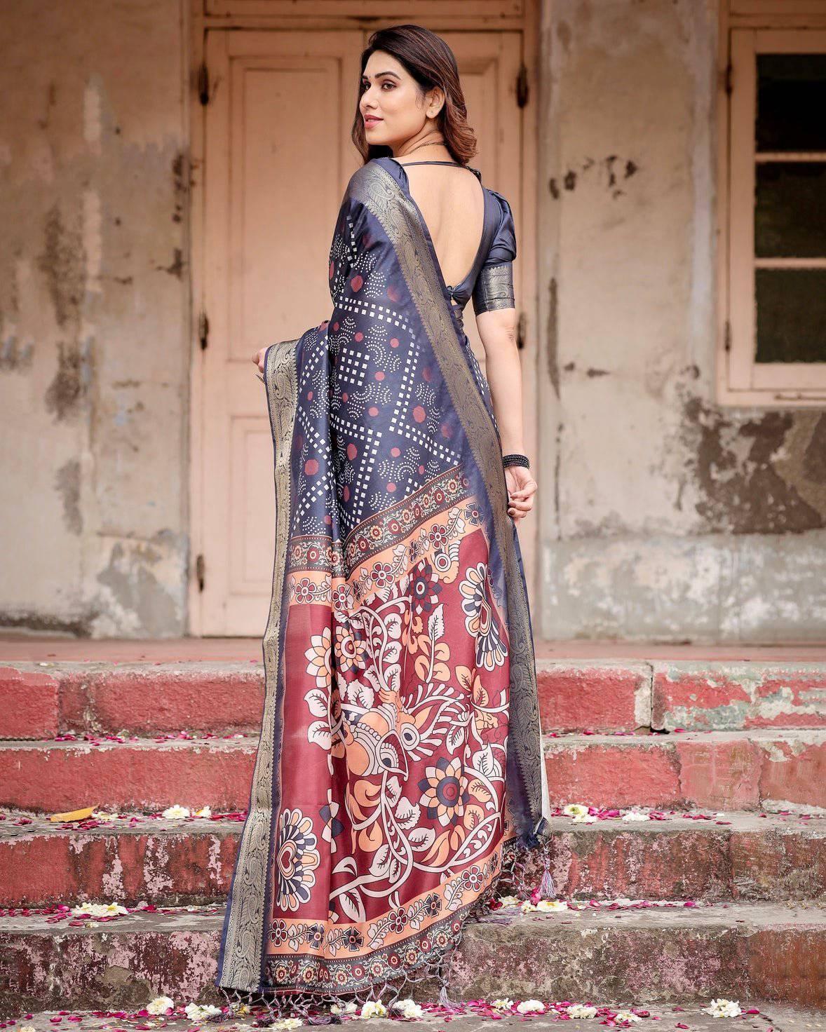 ARUNIMA TUSSAR SILK SAREE