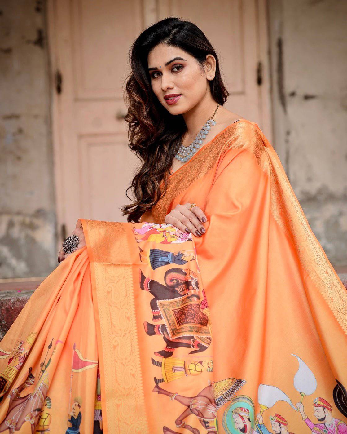 ARUNIMA TUSSAR SILK SAREE