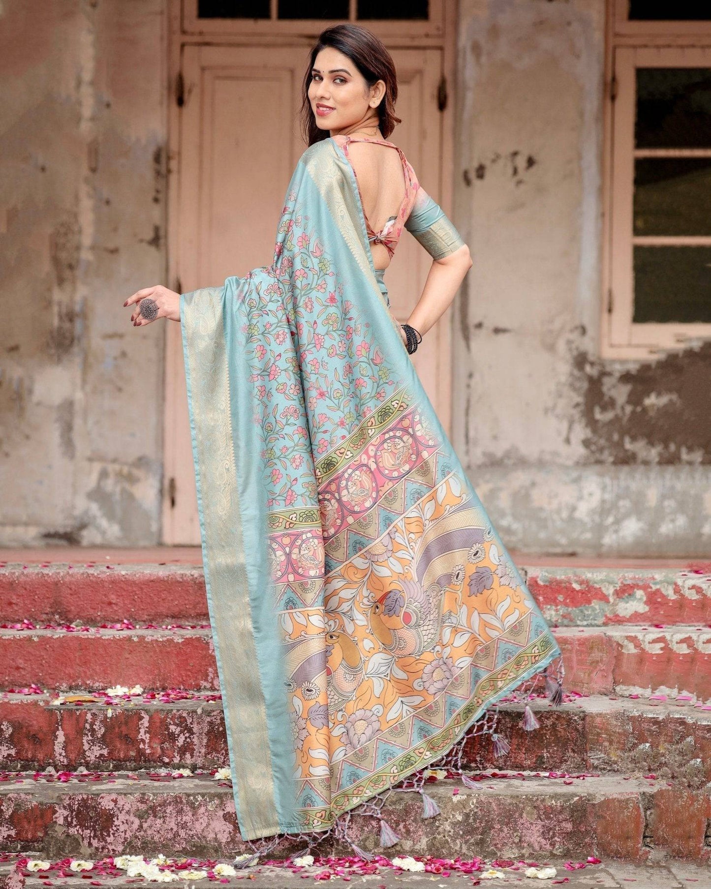 ARUNIMA TUSSAR SILK SAREE