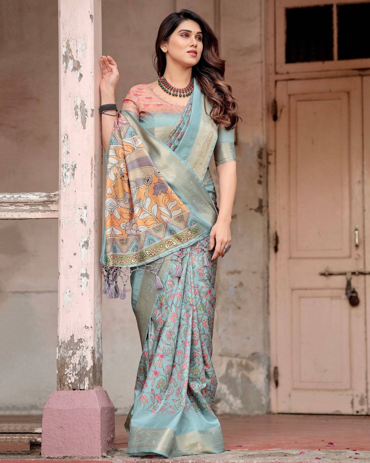 ARUNIMA TUSSAR SILK SAREE