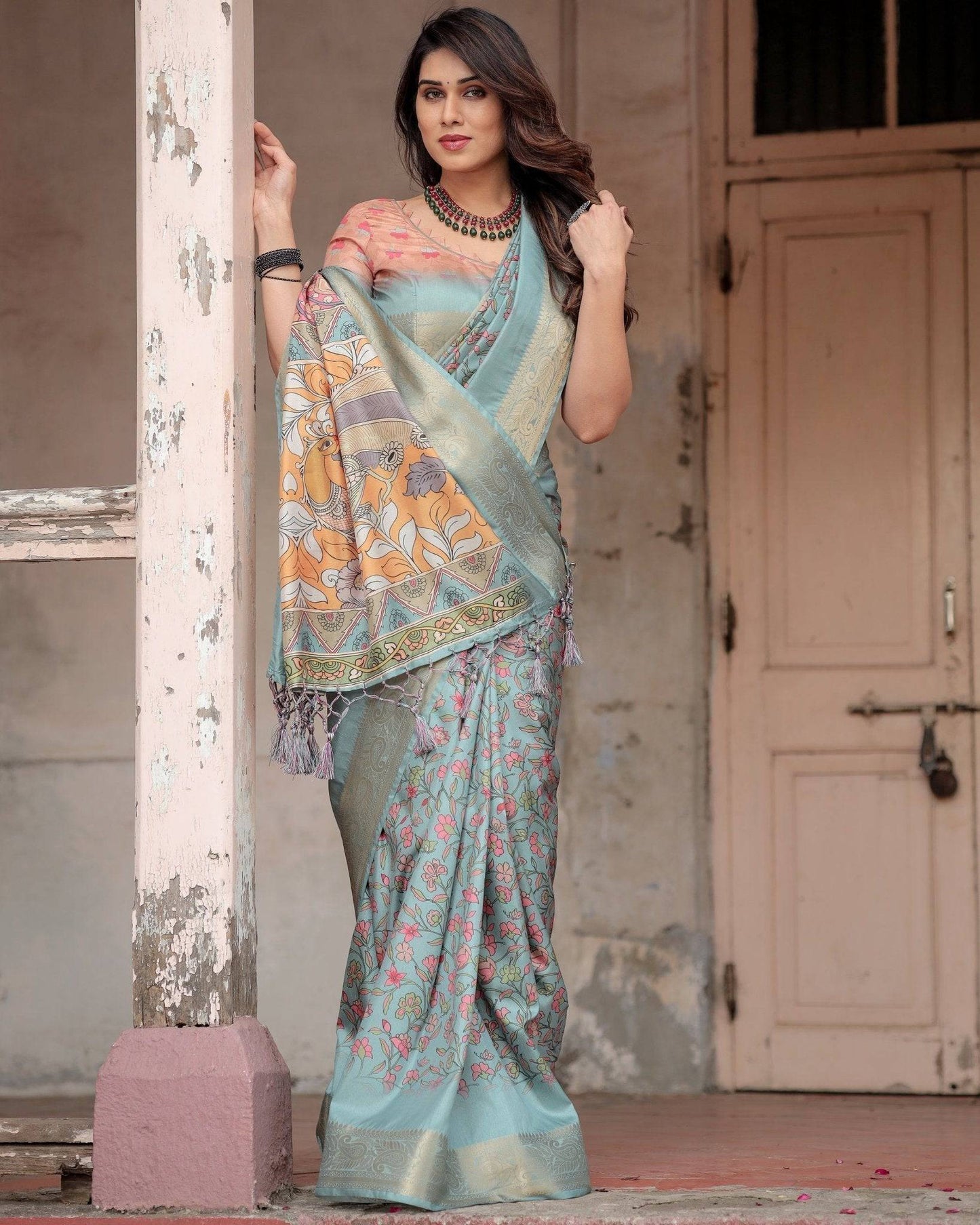 ARUNIMA TUSSAR SILK SAREE