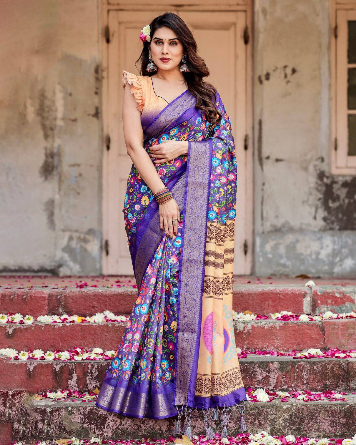 ARUNIMA TUSSAR SILK SAREE