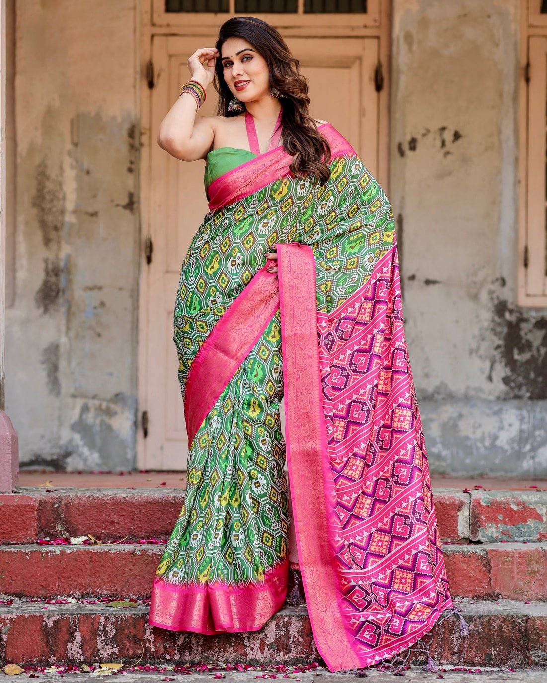 ARUNIMA TUSSAR SILK SAREE