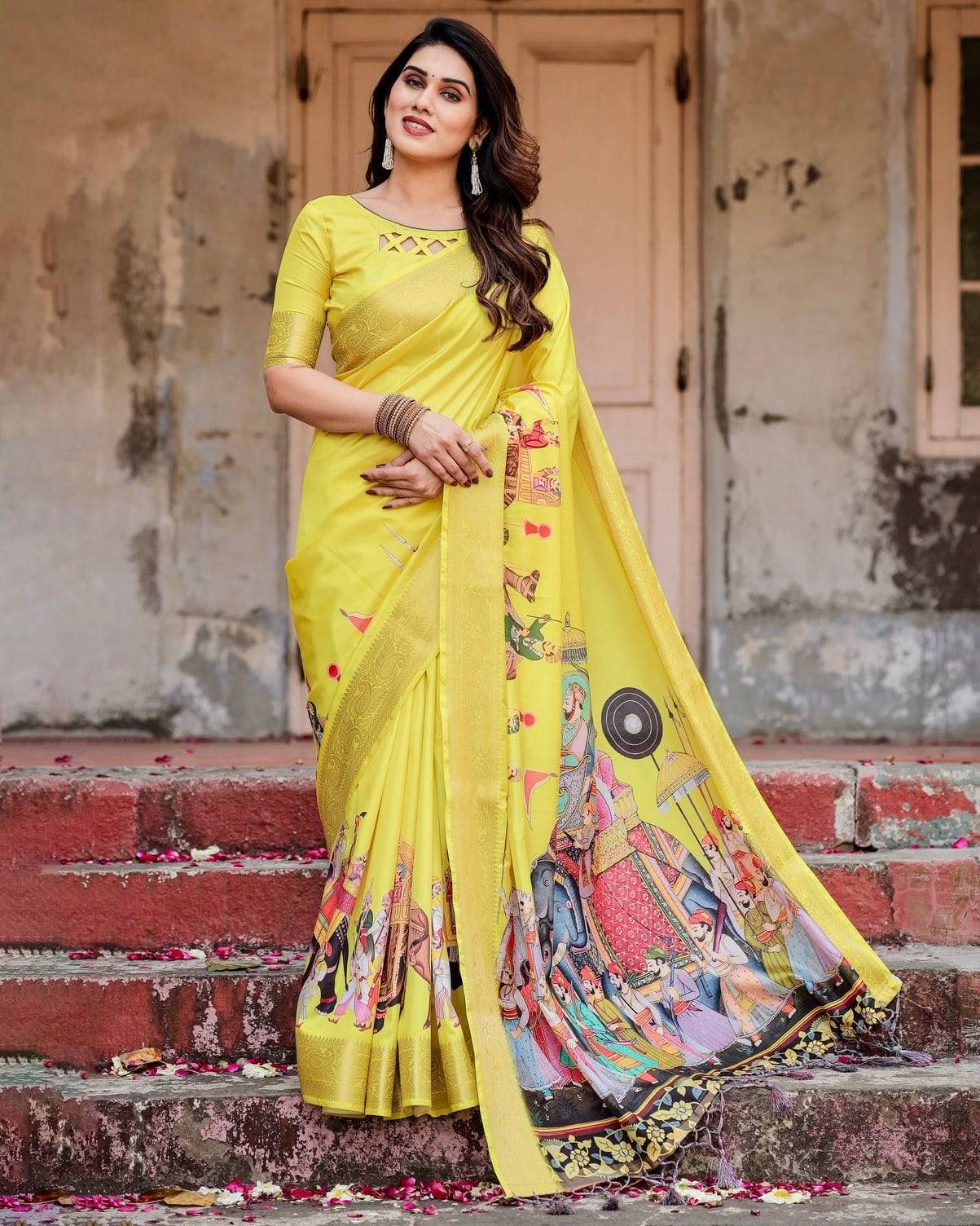 ARUNIMA TUSSAR SILK SAREE