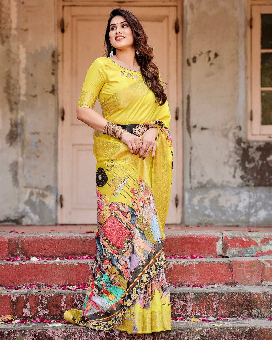 ARUNIMA TUSSAR SILK SAREE