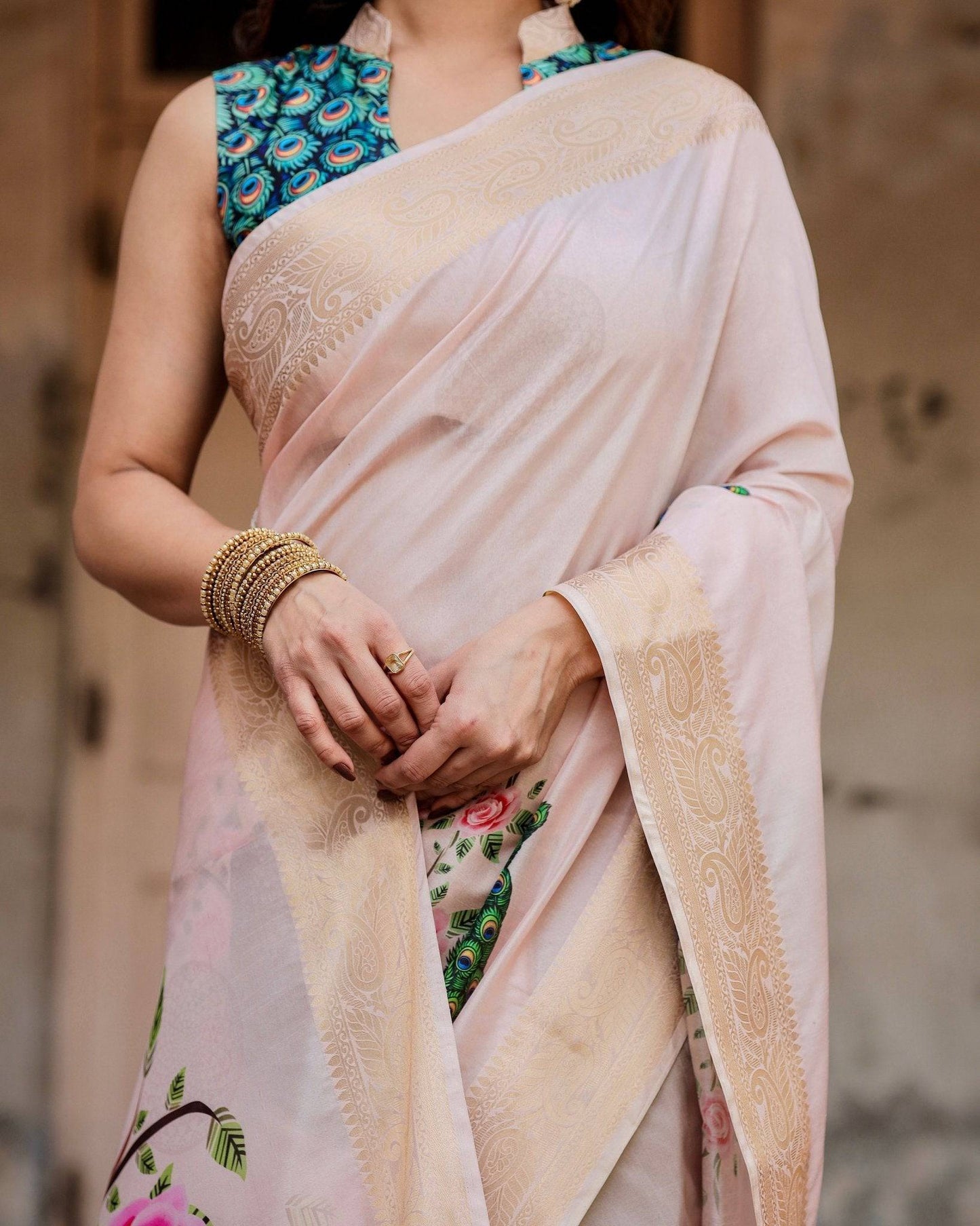 ARUNIMA TUSSAR SILK SAREE
