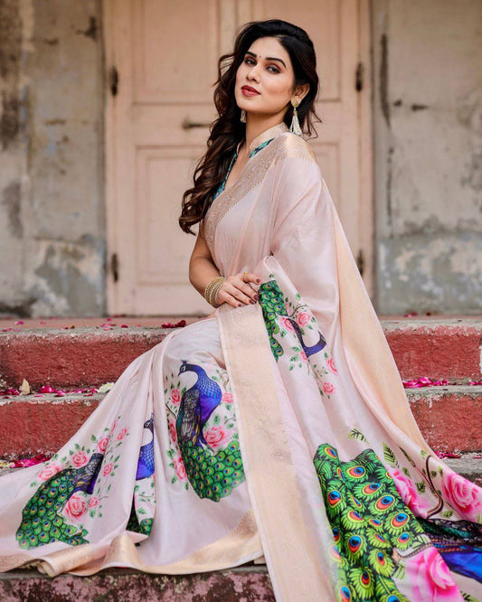 ARUNIMA TUSSAR SILK SAREE