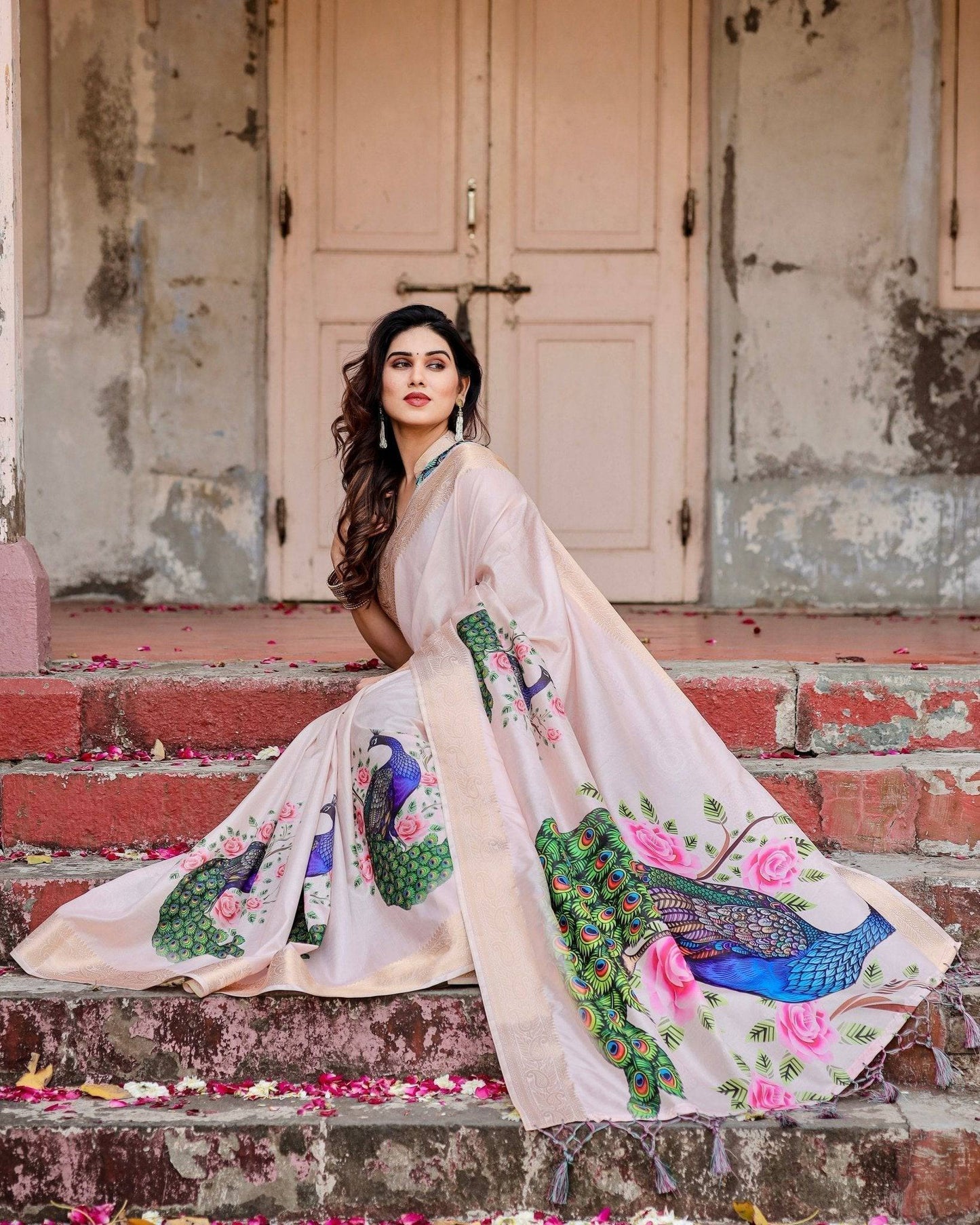 ARUNIMA TUSSAR SILK SAREE