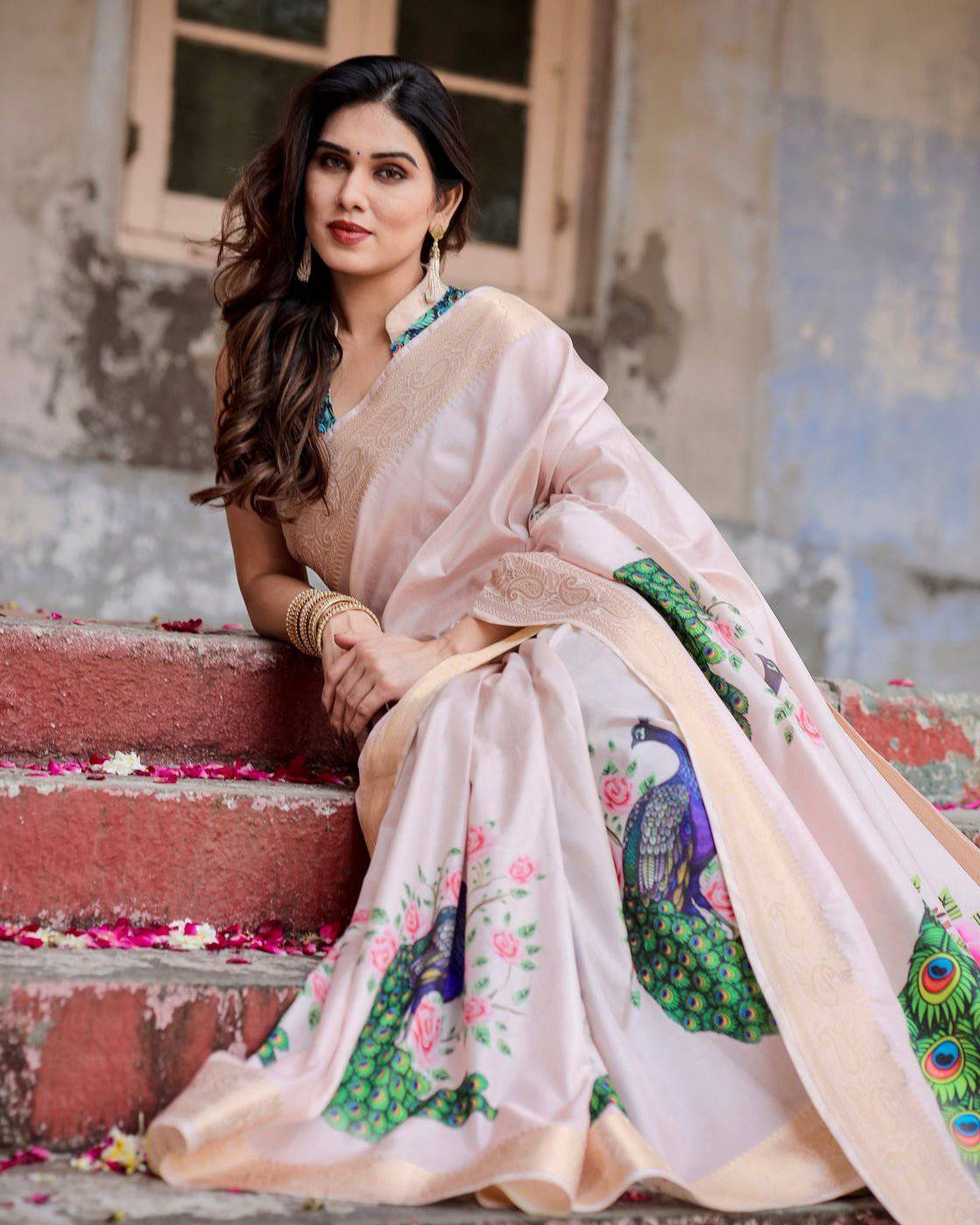 ARUNIMA TUSSAR SILK SAREE