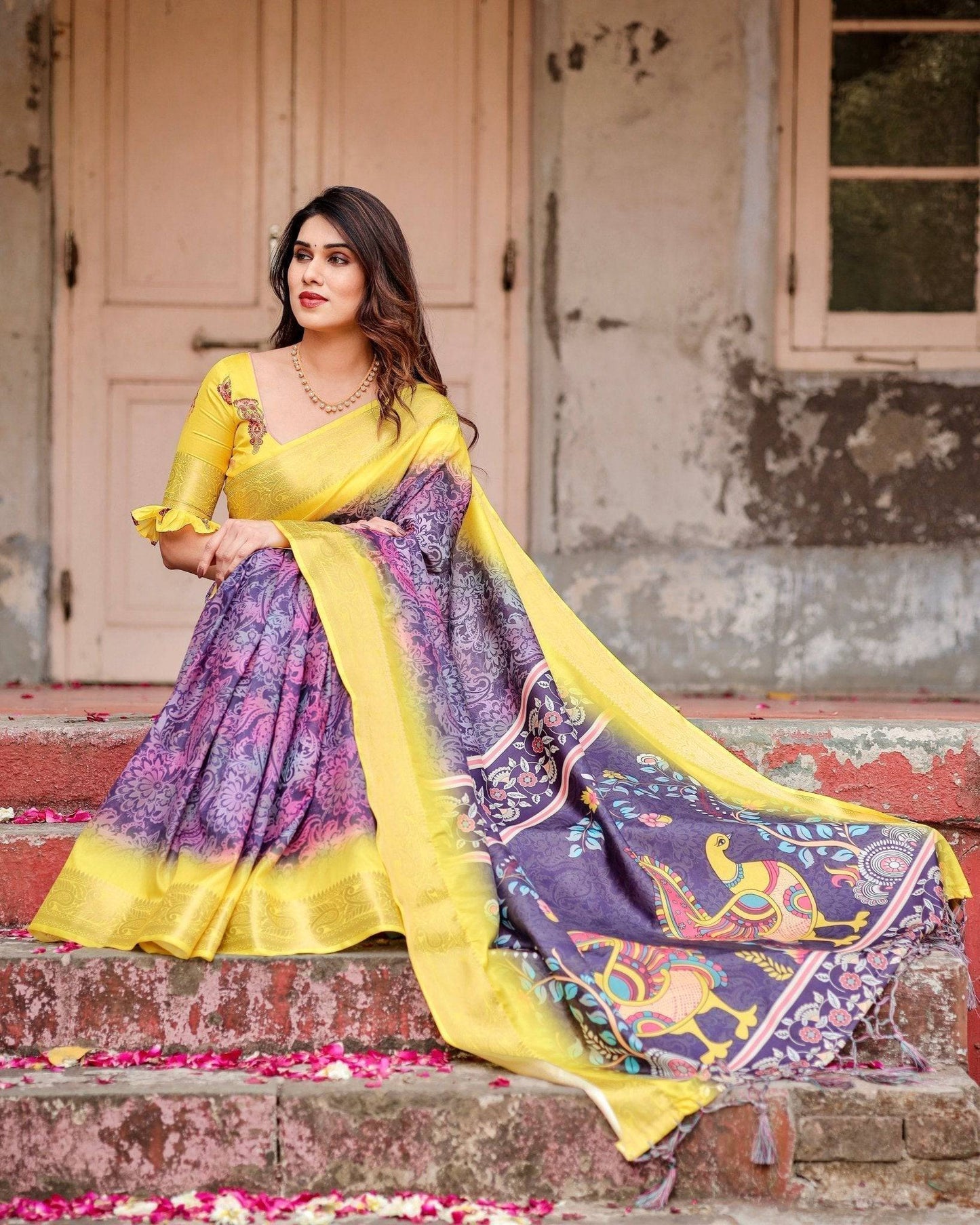 ARUNIMA TUSSAR SILK SAREE