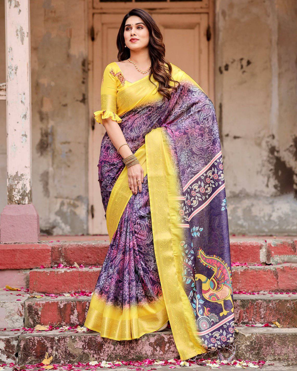ARUNIMA TUSSAR SILK SAREE