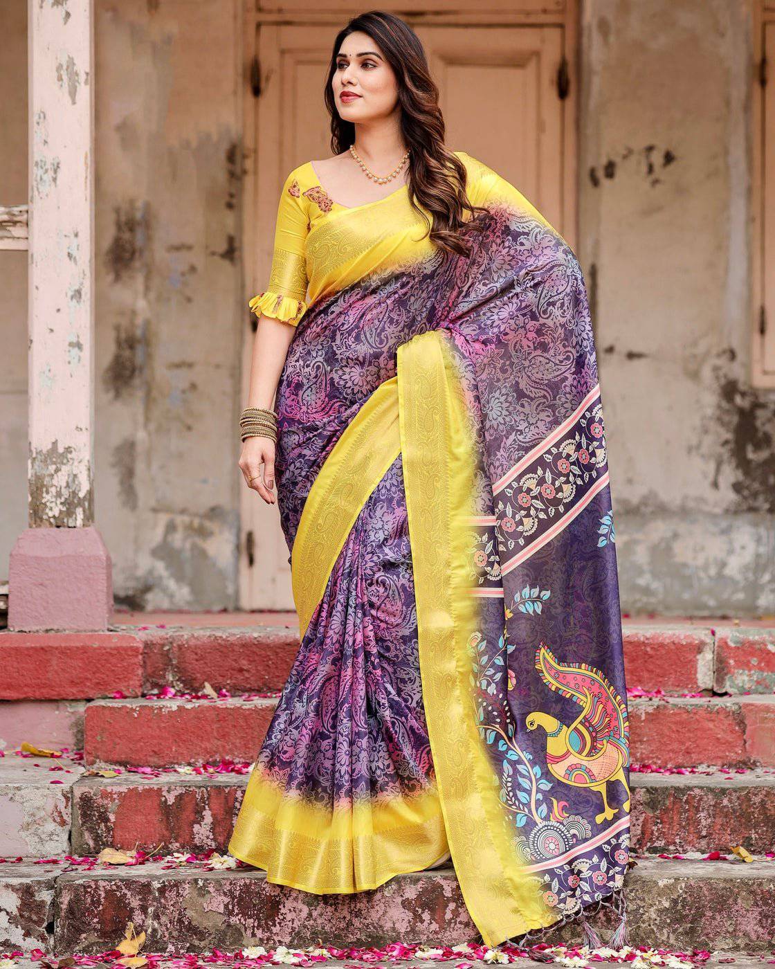 ARUNIMA TUSSAR SILK SAREE