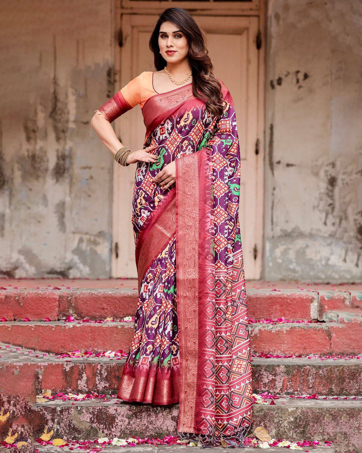 ARUNIMA TUSSAR SILK SAREE