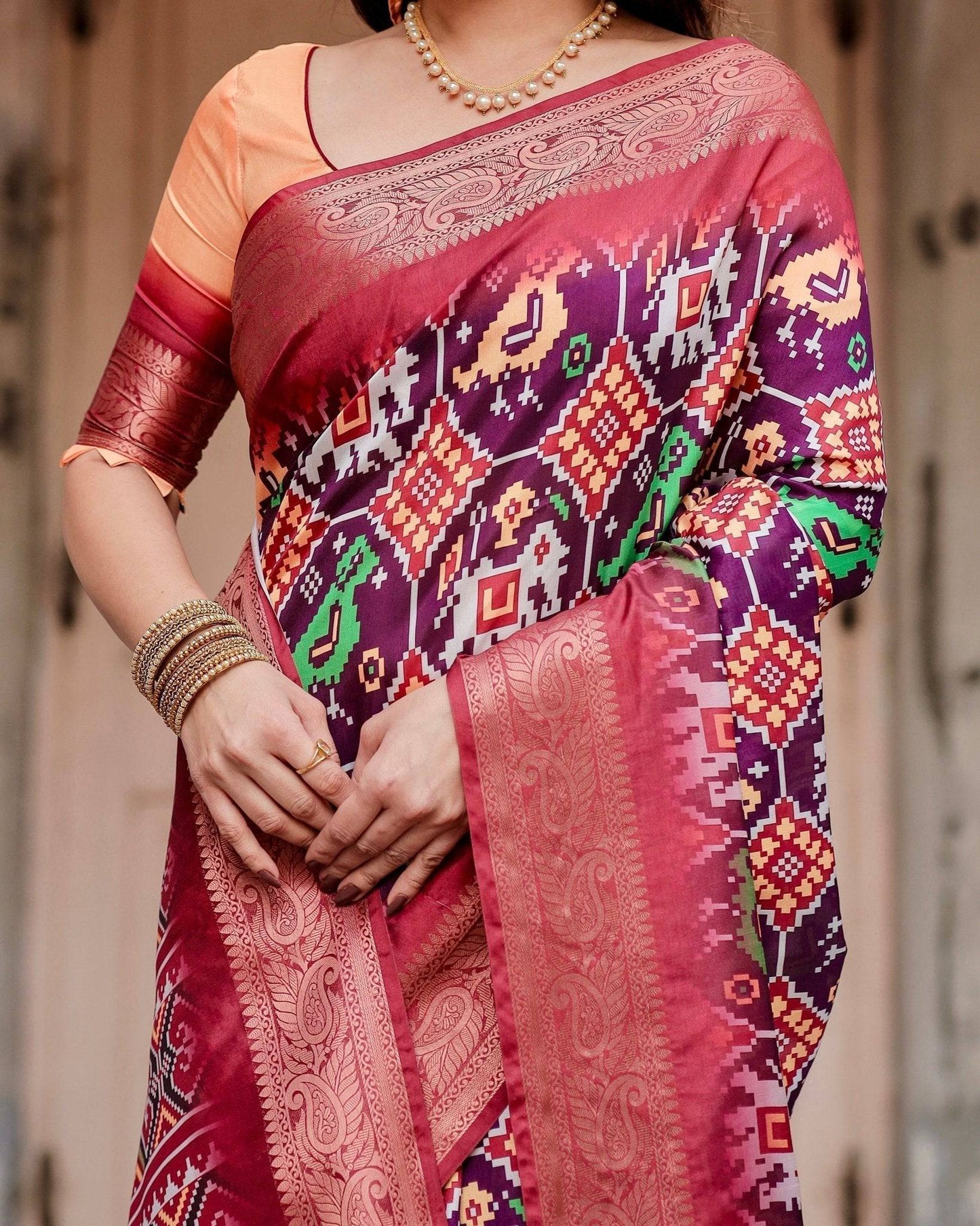 ARUNIMA TUSSAR SILK SAREE