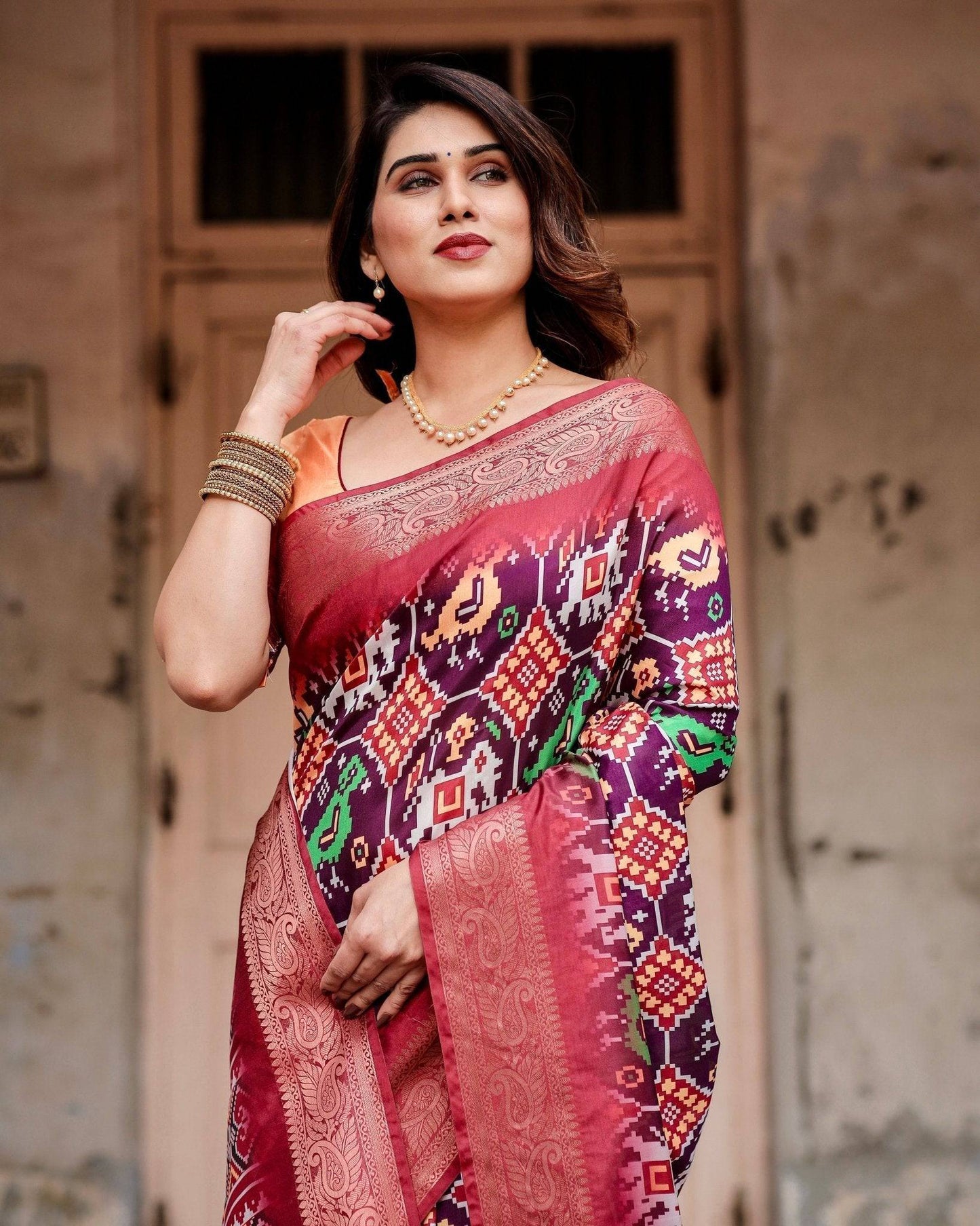 ARUNIMA TUSSAR SILK SAREE