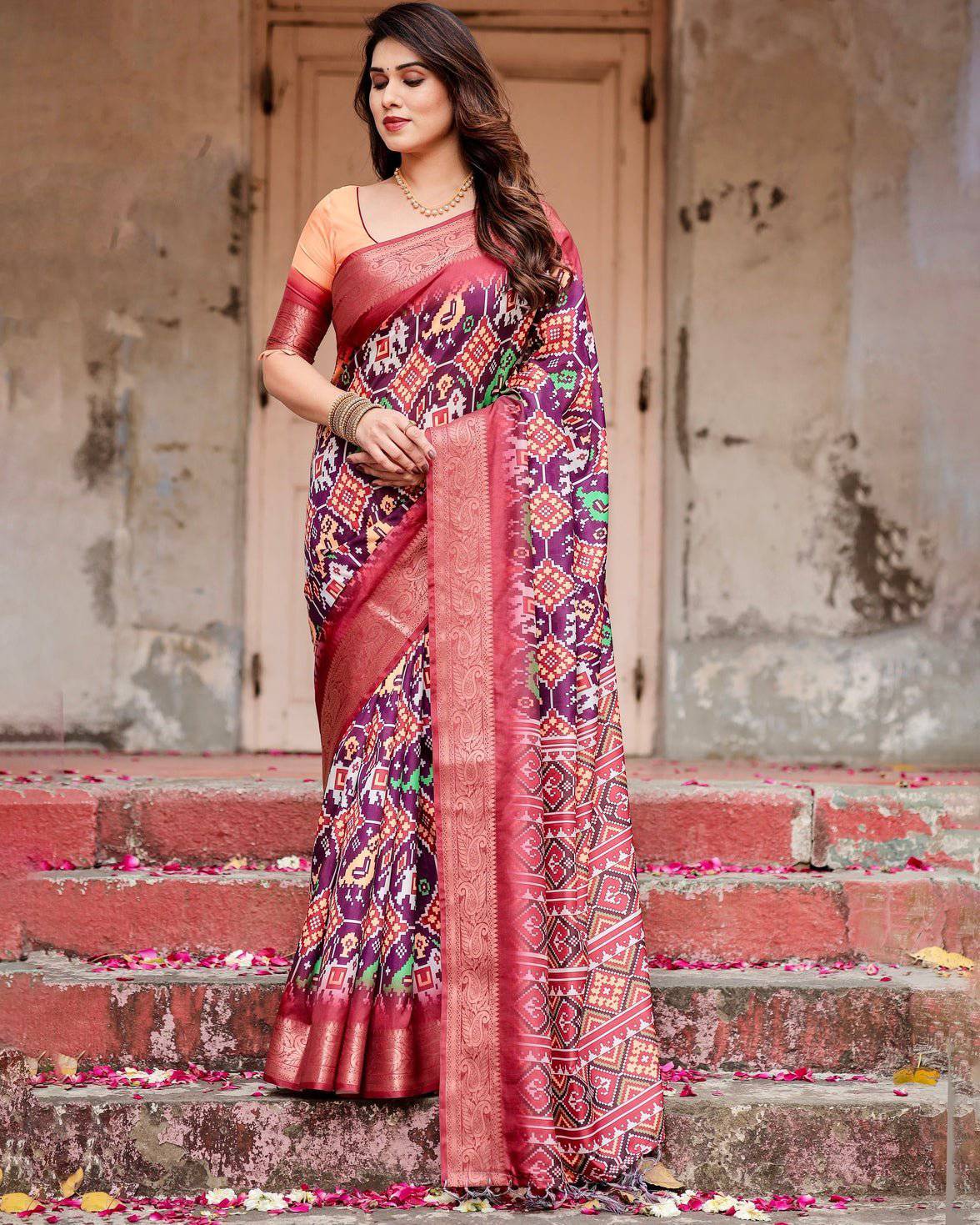 ARUNIMA TUSSAR SILK SAREE