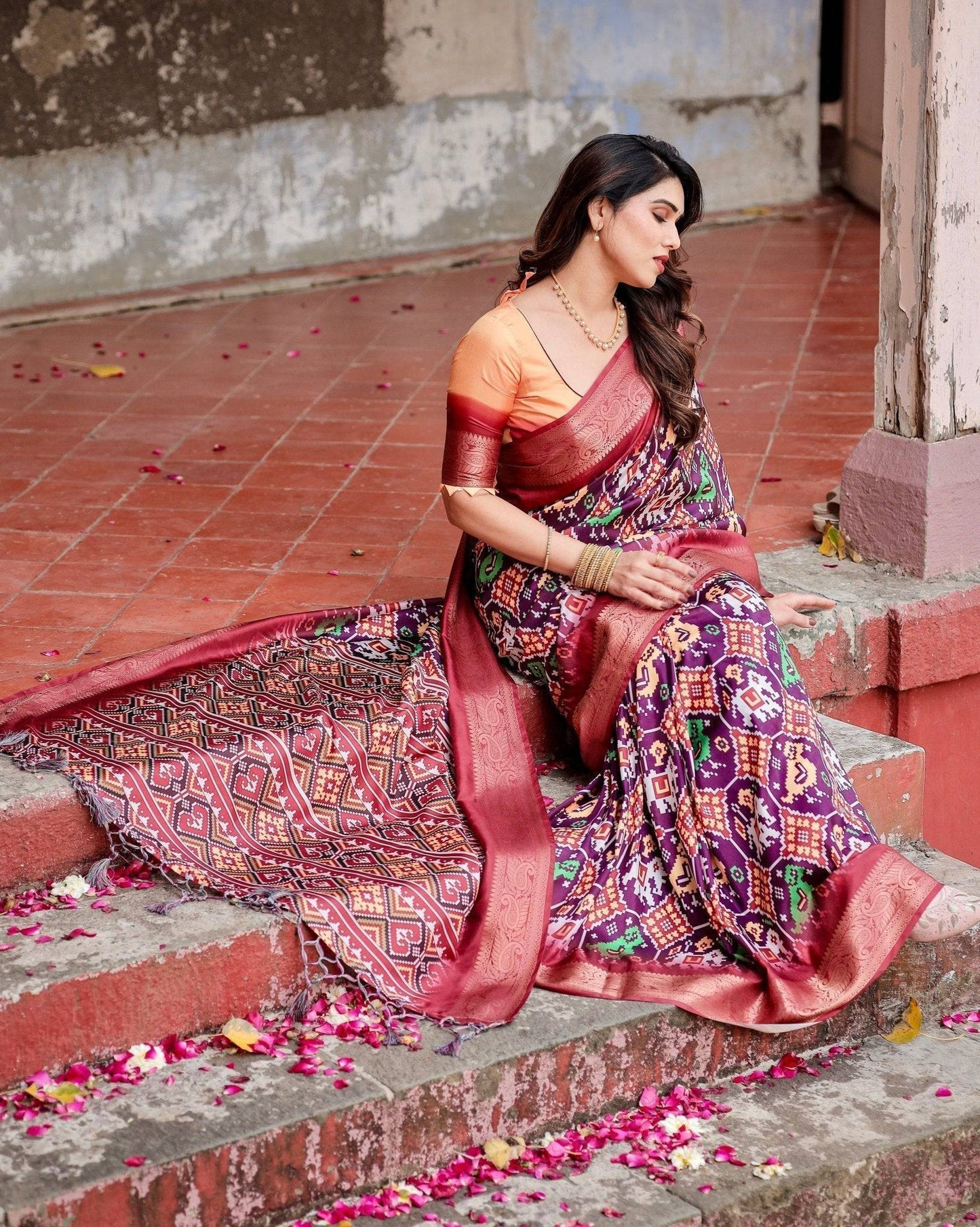 ARUNIMA TUSSAR SILK SAREE