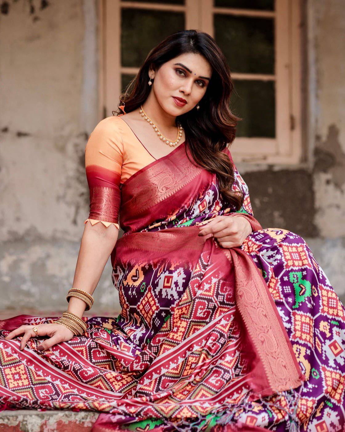 ARUNIMA TUSSAR SILK SAREE