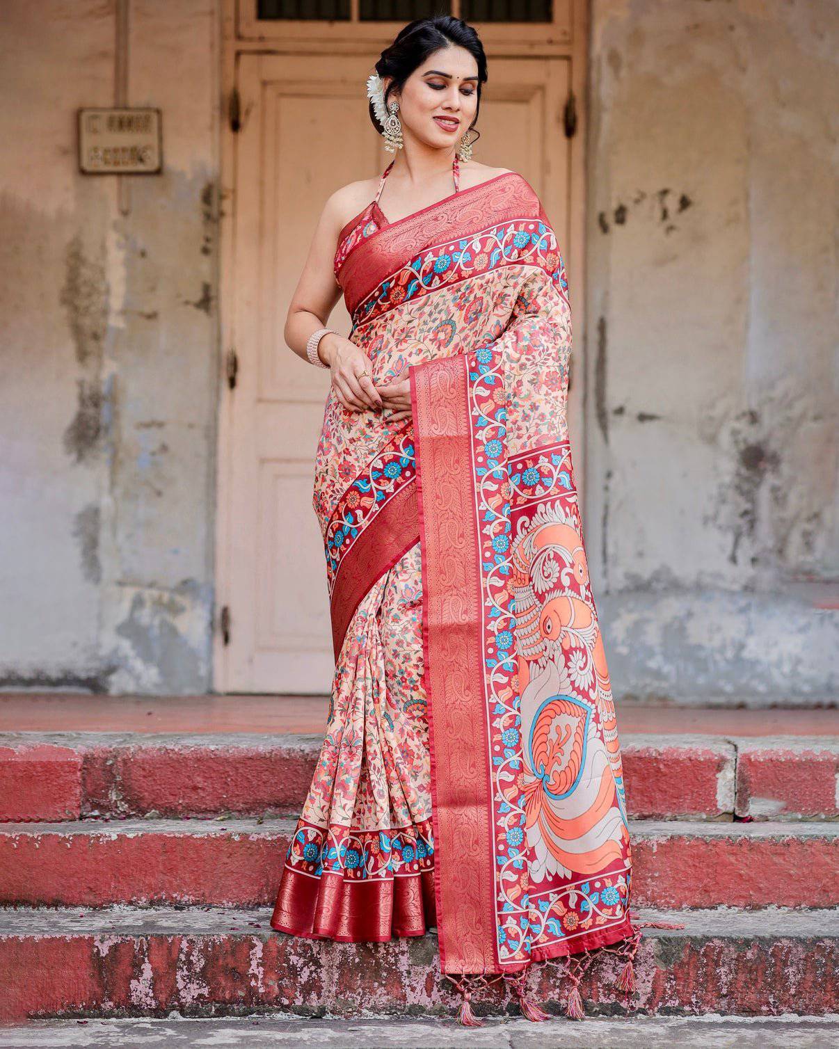 ARUNIMA TUSSAR SILK SAREE