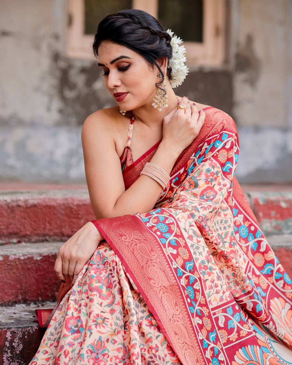 ARUNIMA TUSSAR SILK SAREE