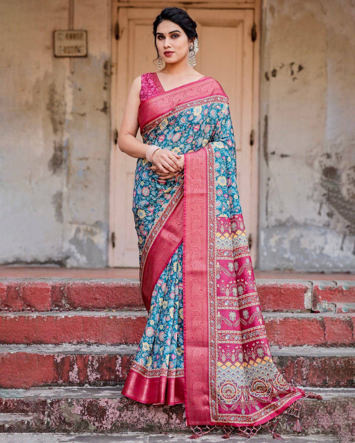 ARUNIMA TUSSAR SILK SAREE