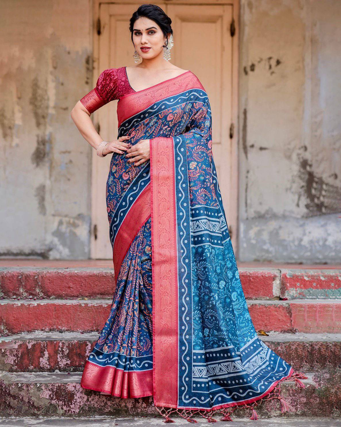 ARUNIMA TUSSAR SILK SAREE