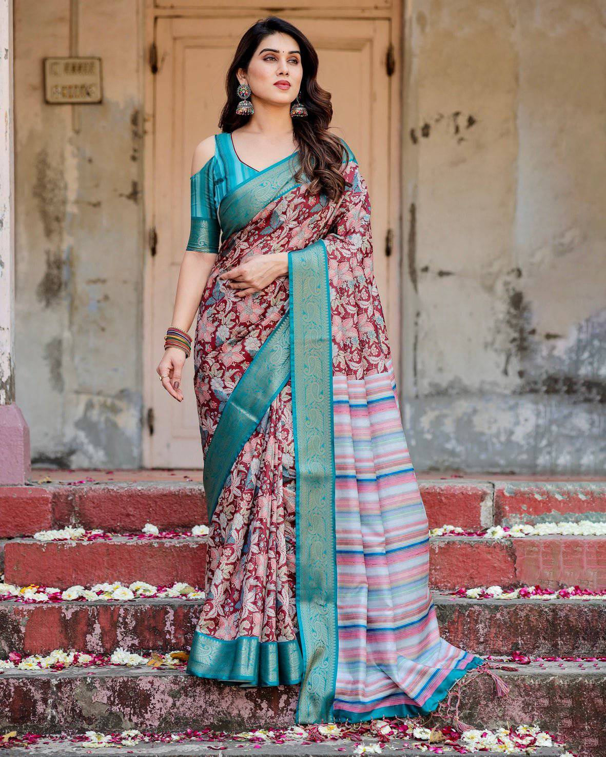 ARUNIMA TUSSAR SILK SAREE