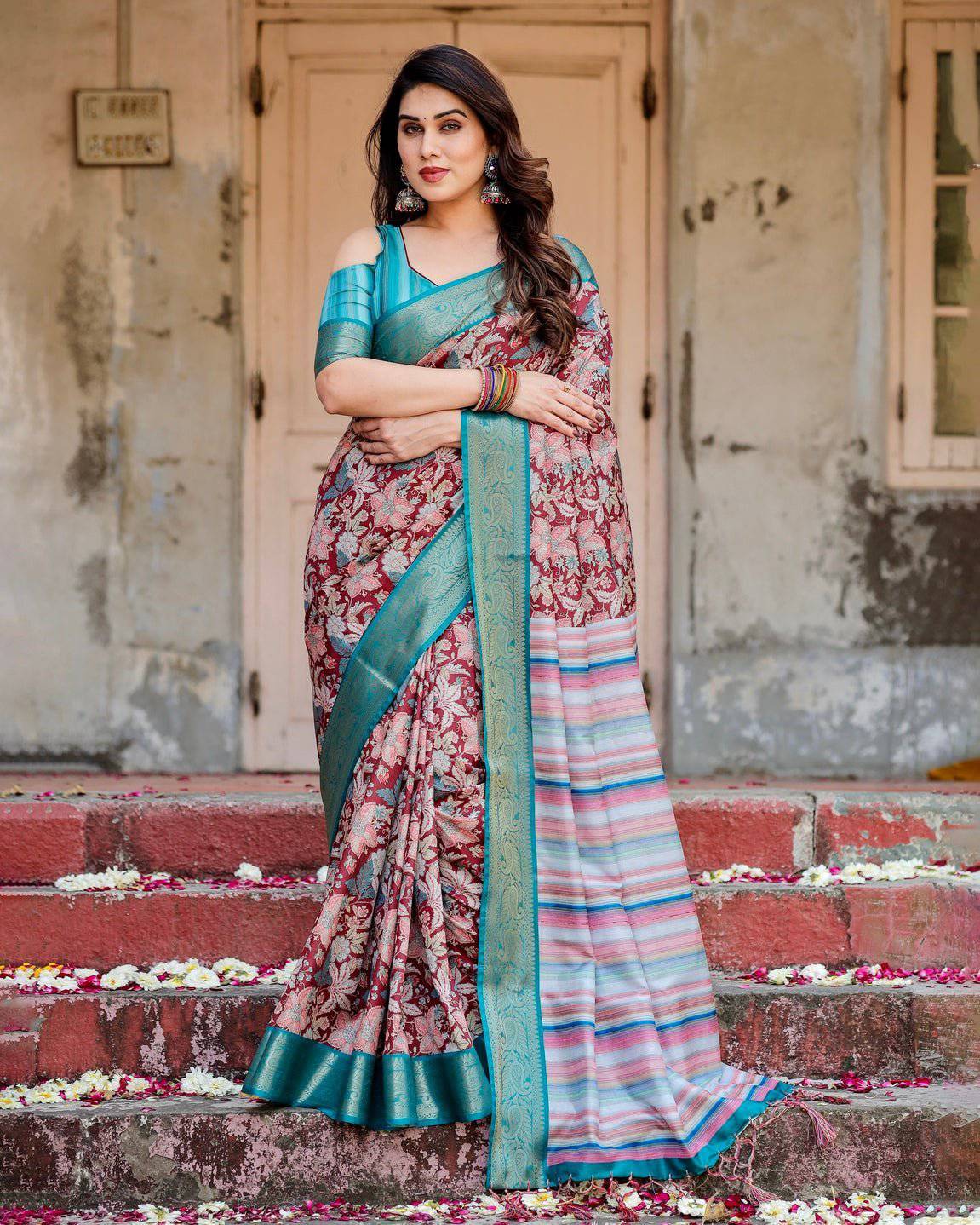 ARUNIMA TUSSAR SILK SAREE