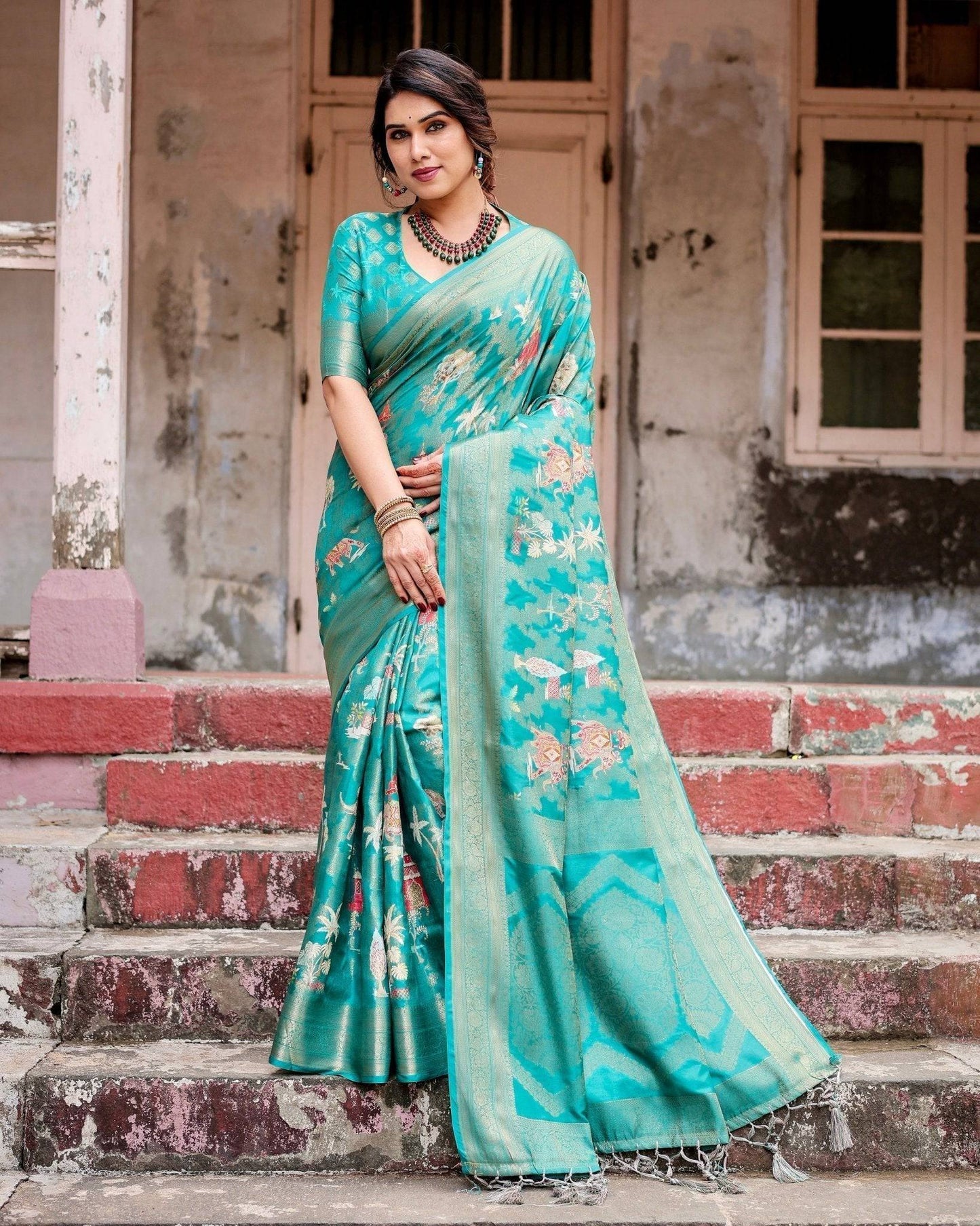 SHRAVANI BANARAS SILK SAREE