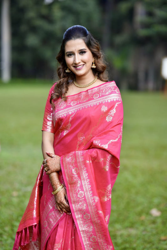 Diya's silk saree