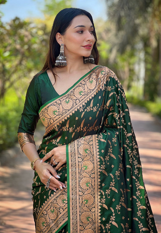 INAAYA  KATAN SILK SAREE