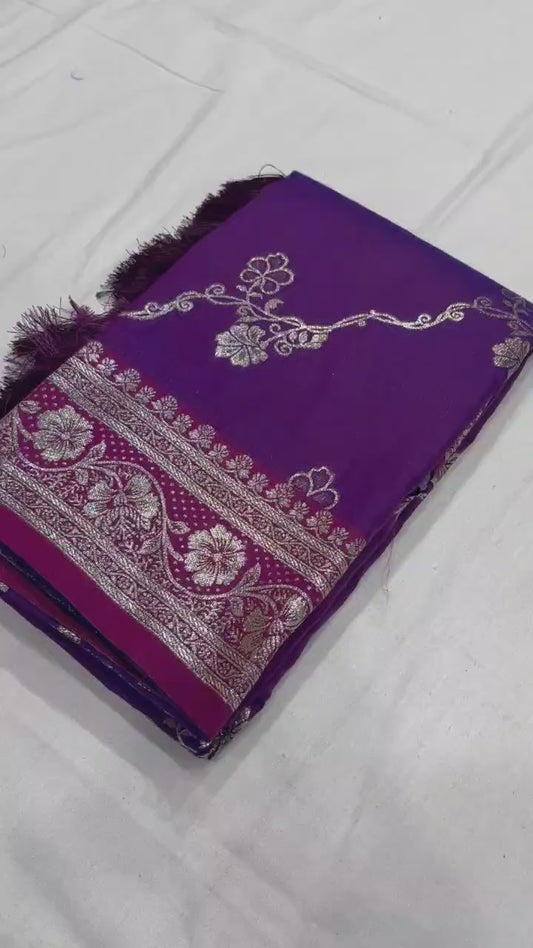 Diya's silk saree